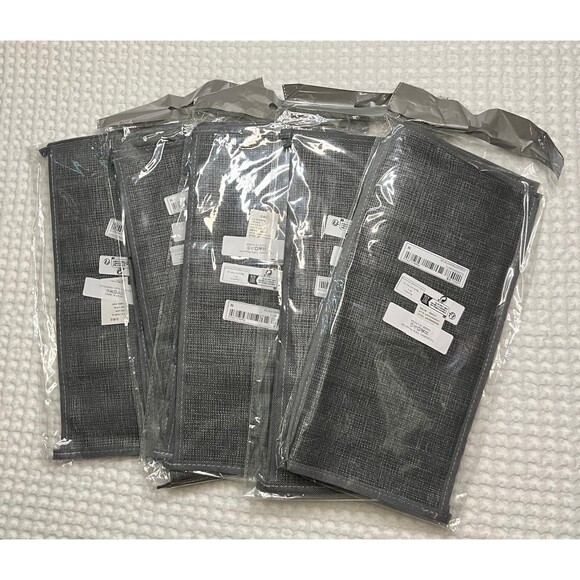 Clothes Organizer Cloth 7 Slots Dividers Cube Organizer 5Pcs Medium Gray OPO - Picture 2 of 7